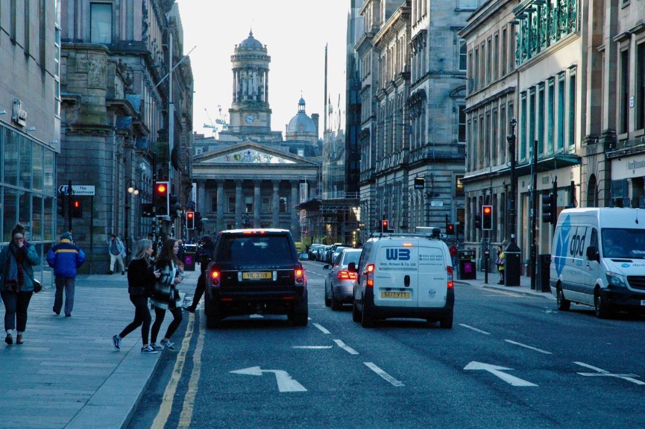 Fabulous Stylish Flat In Merchant City & Free Secure Parking Glasgow Luaran gambar