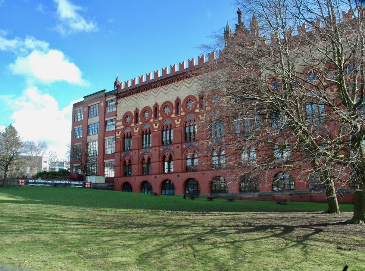 Fabulous Stylish Flat In Merchant City & Free Secure Parking Glasgow Luaran gambar